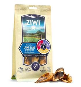 Ziwi Peak Lamb Ears Liver Coated Dog Treats 60g