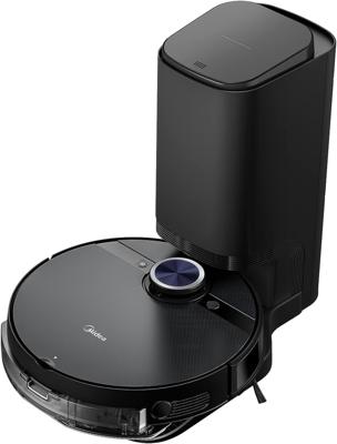 Midea Robot Vacuum cleaner | 4000Pa Strong Suction with BLDC motor App & Voice Control Msmartlife | Dust Bin In Station is 2L for 45 days | carpet...