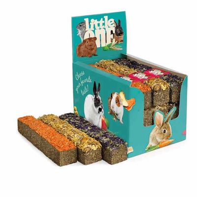 Little One Stick From Medow Grasses With Topping Assorted Display Box Of 9x85g
