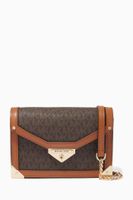 Small Grace Crossbody Bag in Logo Canvas Small Grace Crossbody Bag in Logo Canvas