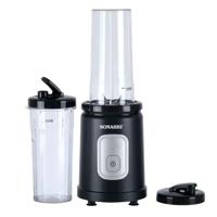 Sonashi Portable Sports Blender Smoothie Maker 550W Silver-Black - SB-200