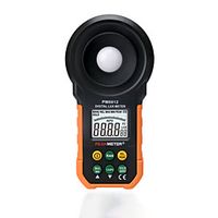 PEAKMETER PM6612 Digital LUX Meter 200,000 Lux Light Meter Test Spectra Auto Range High Precision Digital Luxmeter Illuminometer Measure miniinthebox - thumbnail