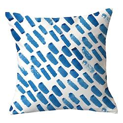 Blue Decorative Toss Pillows Cover 1PC Soft Square Cushion Case Pillowcase for Bedroom Livingroom Sofa Couch Chair Lightinthebox