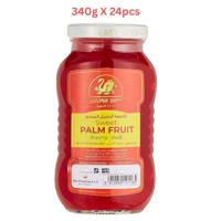 Golden Swan Sweet Sugar Palm Fruit Red Kaong 340G (Pack of 24)