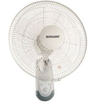 Sonashi 16" Wall Fan Gray - SF-8029W