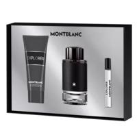 Mont Blanc Explorer Edp 100Ml + Edp 7.5Ml Spy +Shower Gel 100Ml Set