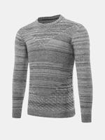 Mens Brief Style Jacquard Sweaters