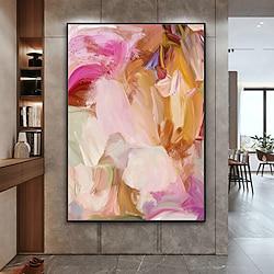 Mintura Handmade Colours Oil Paintings On Canvas Wall Art Decoration Large Modern Abstract Pictures For Home Decor Rolled Frameless Unstretched Painting Lightinthebox