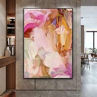 Mintura Handmade Colours Oil Paintings On Canvas Wall Art Decoration Large Modern Abstract Pictures For Home Decor Rolled Frameless Unstretched Painting Lightinthebox