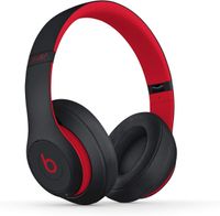 Beats Studio3 Wireless Over-Ear Headphones, Black & Red