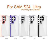 Phone Case For Samsung Galaxy S24 Ultra Plus S23 Ultra Plus S21 FE A55 A35 A25 A15 5G A54 A34 A14 S20 FE Back Cover Transparent Shockproof TPU Acrylic Lightinthebox