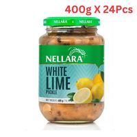 Nellara White Lime Pickle 400Gm Bottle (Pack of 24)