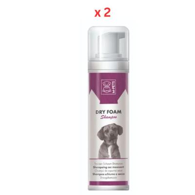 M-Pets Dry Foam Shampoo 230ml Pack Of 2