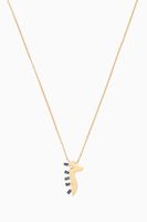 Masar M Letter Sapphire Necklace Masar M Letter Sapphire Necklace