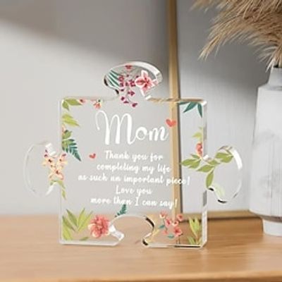Meaningful Mom Gifts Acrylic Thank You Mom Signs For Women Desk Decoration Mother's Day Gifts From DaughtersSon Inspirational Table Decor Present For Mother Lightinthebox