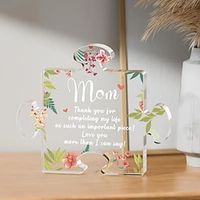 Meaningful Mom Gifts Acrylic Thank You Mom Signs For Women Desk Decoration Mother's Day Gifts From DaughtersSon Inspirational Table Decor Present For Mother Lightinthebox