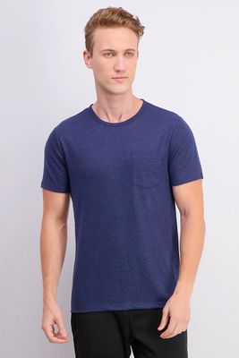 Mens Crew Pocket T-Shirt Pacific Blue Mens Crew Pocket T-Shirt Pacific Blue