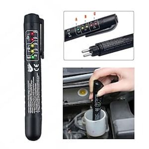 StarFire Brake Fluid Liquid Tester Auto Brake Diagnostic Testing Tool Hydraulic Fluid Liquid Oil Moisture Analyzer With 5 LED Indicators Brake Testing Tool Lightinthebox