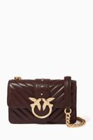 Mini Love Icon V Quilt 3 Bag in Leather Mini Love Icon V Quilt 3 Bag in Leather