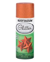 Rust-Oleum 10.25 Oz Orange Glitter Spray Rust-Oleum 10.25 Oz Orange Glitter Spray