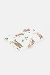Toddler Noah Fitted Crib Sheet 108 x 72 cm  White