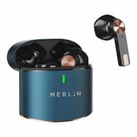 Merlin 412267 Sonic Air Pro In Ear True Wireless Earbuds, Black/Blue (MLN-412267)