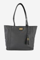 Womens Nuri Tote 31 H x 43 L x 14 W cm Black Womens Nuri Tote 31 H x 43 L x 14 W cm Black