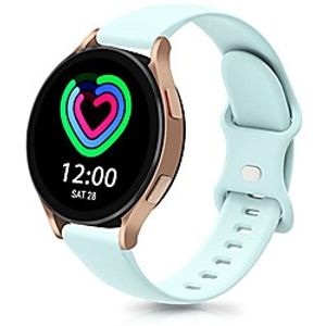 20mm Watch Bands Compatible with Samsung Galaxy Watch 4 Band 40mm 44mmGalaxy Watch 4 Classic 42mm 46mmWatch Active 2 40mm 44mmWatch 3 41mm,Soft Silicone Replacement Samsung Galaxy Strap Women Men Lightinthebox