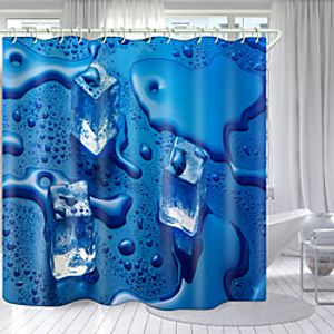 Refreshing Series Digital Printing Shower Curtain Shower Curtains  Hooks Modern Polyester New Design Lightinthebox