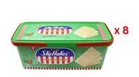 M.Y.San Skyflakes Onion And Chives Crackers Tube, 800 Gm Pack Of 8 (UAE Delivery Only)