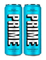Prime Energy Drink Blue Raspberry 355ml x 6
