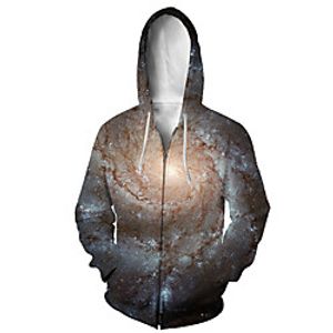Men's Zip Up Hoodie Sweatshirt Animal 3D Casual Daily 3D Print Casual Hoodies Sweatshirts  2 miniinthebox