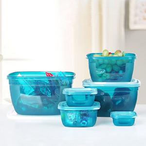 5Pcs/Set Plastic Refrigerator Fresh Food Storage Boxes