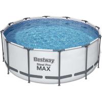 BestwaySteel Pro Frame Pool Set with ladder & filter pump 12' x 48"/3.66m x 1.22m