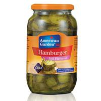 American Garden Hamburger Dill Chips 68oz Pack Of 6