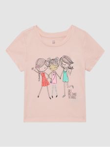 Kids Slogan Print T-Shirt
