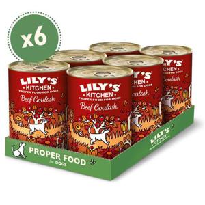 Lily's Kitchen Dog Beef Goulash Wet Food Box 6x400G