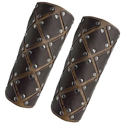 Retro Vintage Medieval Renaissance Armor Wristband Wrist Brace Arm Guards Pirate Viking Men's Cosplay Costume Carnival Party LARP Arm Guards Lightinthebox Retro Vintage Medieval Renaissance Armor Wristband Wrist Brace Arm Guards Pirate Viking Men's Cosplay Costume Carnival Party LARP Arm Guards Lightinthebox