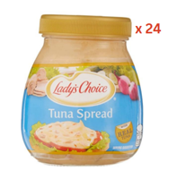 Lady'S Choice Tuna Spread, 220 Ml Pack Of 24 (UAE Delivery Only)