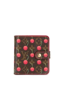 Louis Vuitton pre-owned Monogram cherry compact wallet - Brown