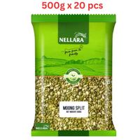 Nellara Moong Split 500Gm (Pack of 20)