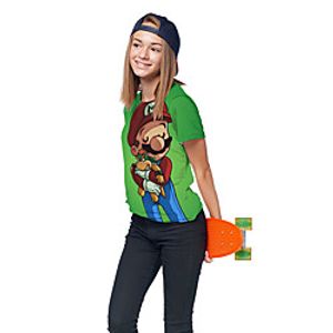 Kids Girls' T shirt Tee Short Sleeve 3D Print Cartoon Unisex Print Green Children Tops Summer Active Daily Wear Halloween Regular Fit 3-12 Years miniinthebox