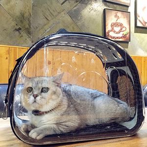 Transparent Cat Bag Carrier Puppy Backpack