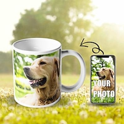 Design Your Own Coffee Mugs For Your Pets Custom Mug Custom Coffee Mug Personalized Ceramic Mug Customizable Mug - Personalized Mug - Mug With Text 11oz Lightinthebox