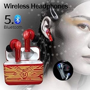 TS-200 New Transparent Design Tws Earbuds HD Call Hi-Fi Sound Stereo Earphone Wireless Ear Buds miniinthebox