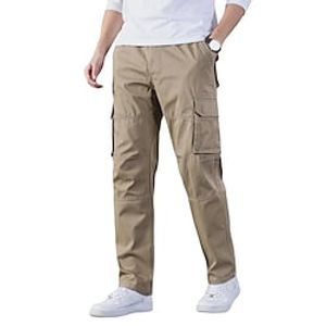 Men's Work Pants Tactical Cargo Pants Military Winter Outdoor Ripstop Windproof Breathable Quick Dry Pants  Trousers Bottoms naturals Black Climbing Camping  Hiking  Caving M L XL 2XL 3XL Lightinthebox