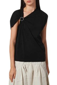 Gathered Jersey Top