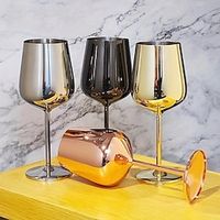 1pc Stainless Steel Wine Glass, Champagne Glass, Whiskey Glass, Creative Metal Goblet Red Wine Glass, Barrel-Type Drop-Resistant, Bar Drinking Utensil Lightinthebox - thumbnail