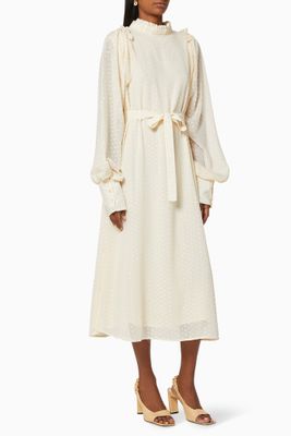 Brocade Belted Dress Brocade Belted Dress