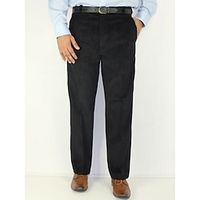 Men's Dress Pants Corduroy Pants Trousers Suit Pants Pocket Plain Comfort Breathable Outdoor Daily Going out Fashion Casual Black Army Green Lightinthebox - thumbnail